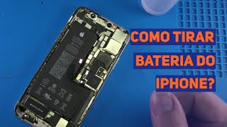 Como tirar bateria de iPhone