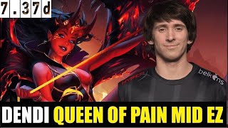 🤯DENDI [Queen of Pain] MID 7.37D - DOTA 2 HIGHEST MMR MATCH#dota2 #dota2gameplay  #dendidota2