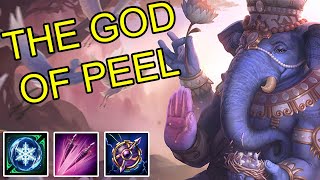 OOOHHHMMM MY GOD GANESHA IS GOOD | SMITE 9.9 A-Z SUPPORT