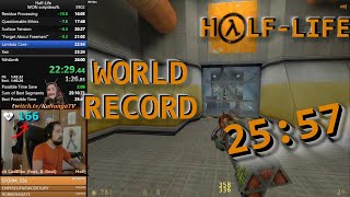 [WORLD RECORD] Half-Life in 25:57 scriptless Speedrun