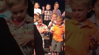 Brendans school Palm Sunday performance