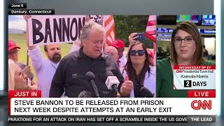 Trump adviser Steve Bannon to get out of prison: CNN