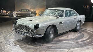 ASTON MARTIN DB5 | JAMES BOND | SPINNING | BOND IN MOTION BRUSSELS