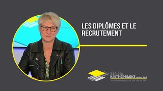 Les diplômes et le recrutement