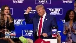 TRUMP DANCING IN HIS TOWN HALL