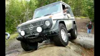 G-wagen on Sunrise Rock