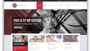 Fitness WordPress Themes For Gym and Fitness Centers 2015