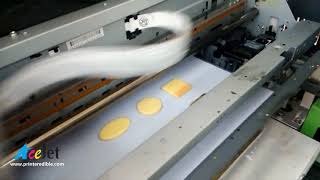 AceJet edible food chocolate printer, direct printing on chocolate, best food printer for chocolate