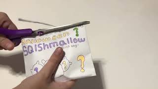 Opening Halloween squishmallow paper blind bag