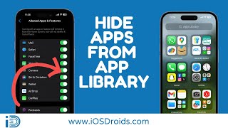 How to Hide Apps from App Library?