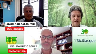 Trailer: Siciliacque SpA e Medielettra. Intervista video Maurizio Sorce e Angelo Badalamenti