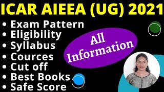 ICAR AIEEA(UG) 2021 | All Information | Exam Pattern, Eligibility, Courses, Score, Syllabus, Books