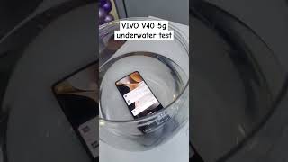 VIVO V40 5g underwater test #cp #vivo #vivo40 #gadgets #tech #technology #fyp #fypシ゚viral #fyi #fyp