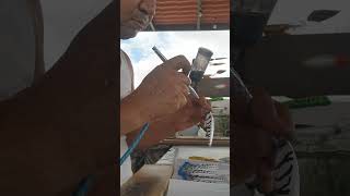 Pintando señuelos artesanal PARGO Y ROBALO