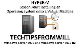 Lesson Four: Installing an Operating System onto a Virtual Machine in Hyper-V