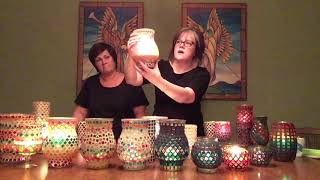 Mosaic Candles