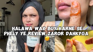 My Honest Review & Demo Viral Halawa Wax Part2 🥴