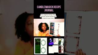 Candle Magick Recipe Journal #candlemagick #capricornmoongoddess #candles