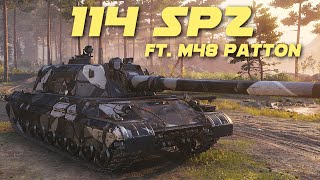 114 SP2 & M48 Patton - WoT #179