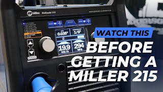 Miller Multimatic 215 Review & Tips 907693