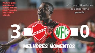 TIGRE AVASSALADOR! VILA NOVA 3 X 0 MORRINHOS | MELHORES MOMENTOS | GOIANÃO 2024