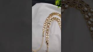 بسم اللہ الرحمن الرحیم  New design stylish      03402004567 Shisha kundan Mala Rs 1800