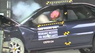 Crash Test2002 Volvo S40 moderate overlap test