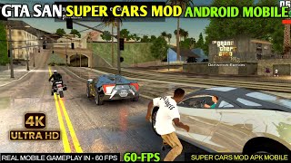 GTA San Super cars mod Android 🔥 Gta san DEFINITIVE Edition Android 🔥