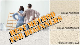 Orange Peel Wall Texture – What is it? How to Apply, Patch, and Repair it!