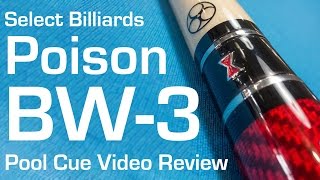 Poison BW-3 Pool Cue Video Review by Select Billiards