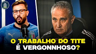 O TRABALHO DO TITE É VERGONHOSO? | Corte do Opinião Placar