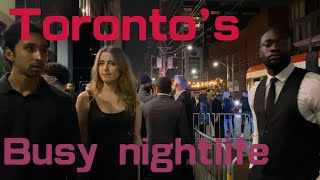 Toronto's busy nightlife