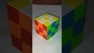 Rubik's cube pattern #short