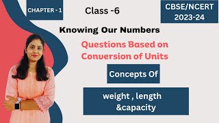 Questions Based on Conversion of Units-m, km, cm, kl, l, ml, kg, mg-MADE EASY TRICKS-NCERT