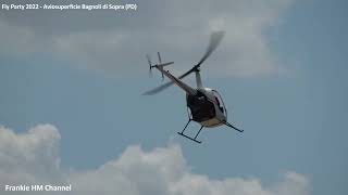 Helicopter Robinson R22 Take off and Landing