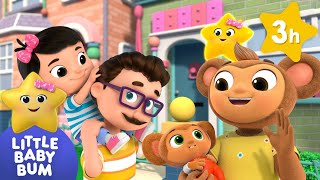 Wave Hello with Mia and Friends! | LittleBabyBum 3 HRS | Moonbug Kids - Cartoons & Toys