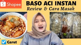 Review baso aci enak | Cara memasak boci instan | Review boci baso aci | Makanan enak di shopee