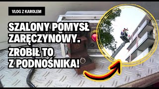 Oryginalne oświadczyny z podnośnika! | EHC Karol Zagajewski