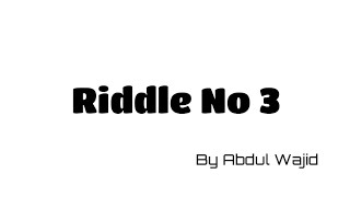 Prisoner Hat Color Riddle by Abdul Wajid Urdu/Hindi