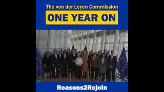 First anniversary: von der Leyen Commission