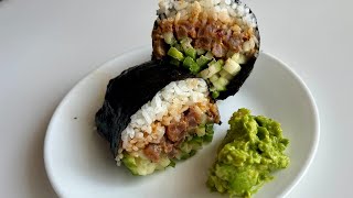 Spicy Tuna Sushi Burrito Recipe