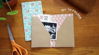 DIY Traveler’s Notebook Folder Tutorial