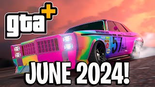 NEW GTA Plus JUNE 2024 Benefits In GTA Online! - AGENCY Bonuses, Chameleon Paints & MORE!