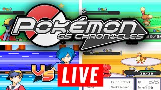 Pokemon GBA Romhacks LIVE! Pokemon GS Chronicles!