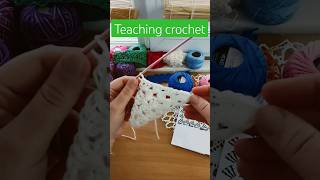 Teaching crochet👩‍🦰