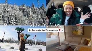 MOVING VLOG: Moving from Toronto to Alberta. Day 2