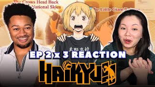 YACHI'S HERE TO STAY! | *Haikyuu!!* S2 Ep 3 (FIRST TIME REACTION)