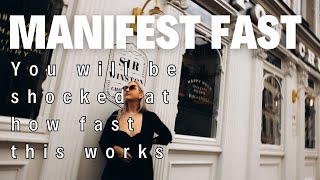 Manifest Fast! You will be shocked at how fast this works | Money Manifestation