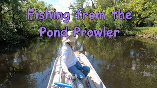 Fishing from the pond prowler 2024