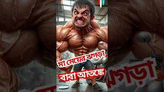 মা মেয়ের ঝগড়া || বাবা আতঙ্কে ||mother daughter fight || #shorts #vairal short #लड़ाई